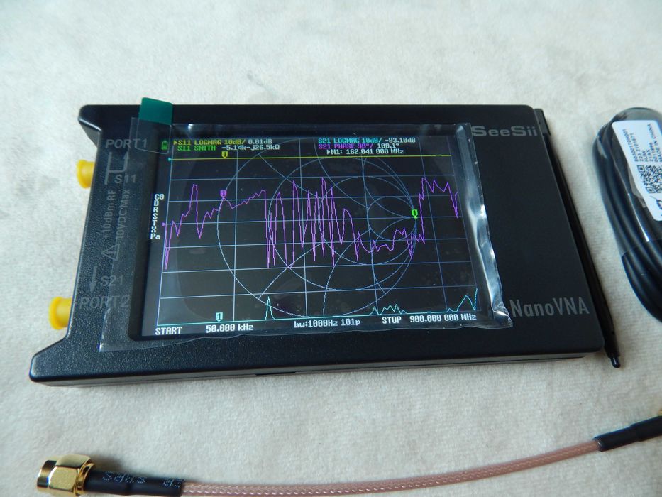 NanoVNA- H4  Векторный анализатор 10 кГц ~ 1,5 ГГц.  V4.3