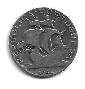 2$50 de 1944, Republica Portuguesa Prata