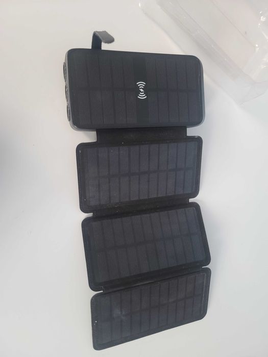 Павербанк з сонячною батареєю та безпровідною зарядкою L3S4w 43 800Am