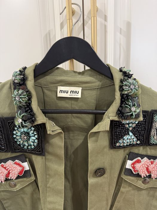 Сорочка/куртка miu miu