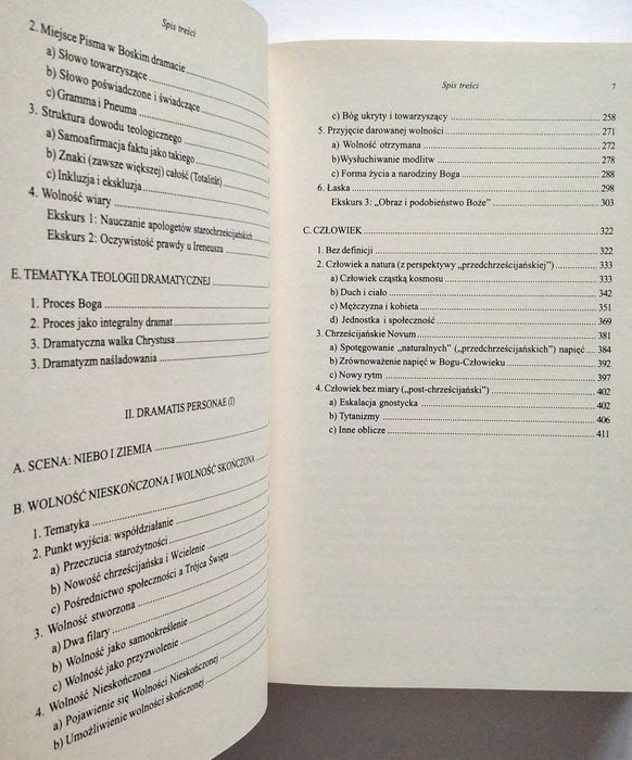TEODRAMATYKA. Tom 2 Osoby dramatu, Człowiek w Bogu, BALTHASAR