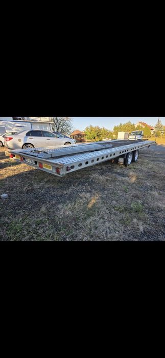 Wypożycz mnie ! Długa przyczepa transportowa !