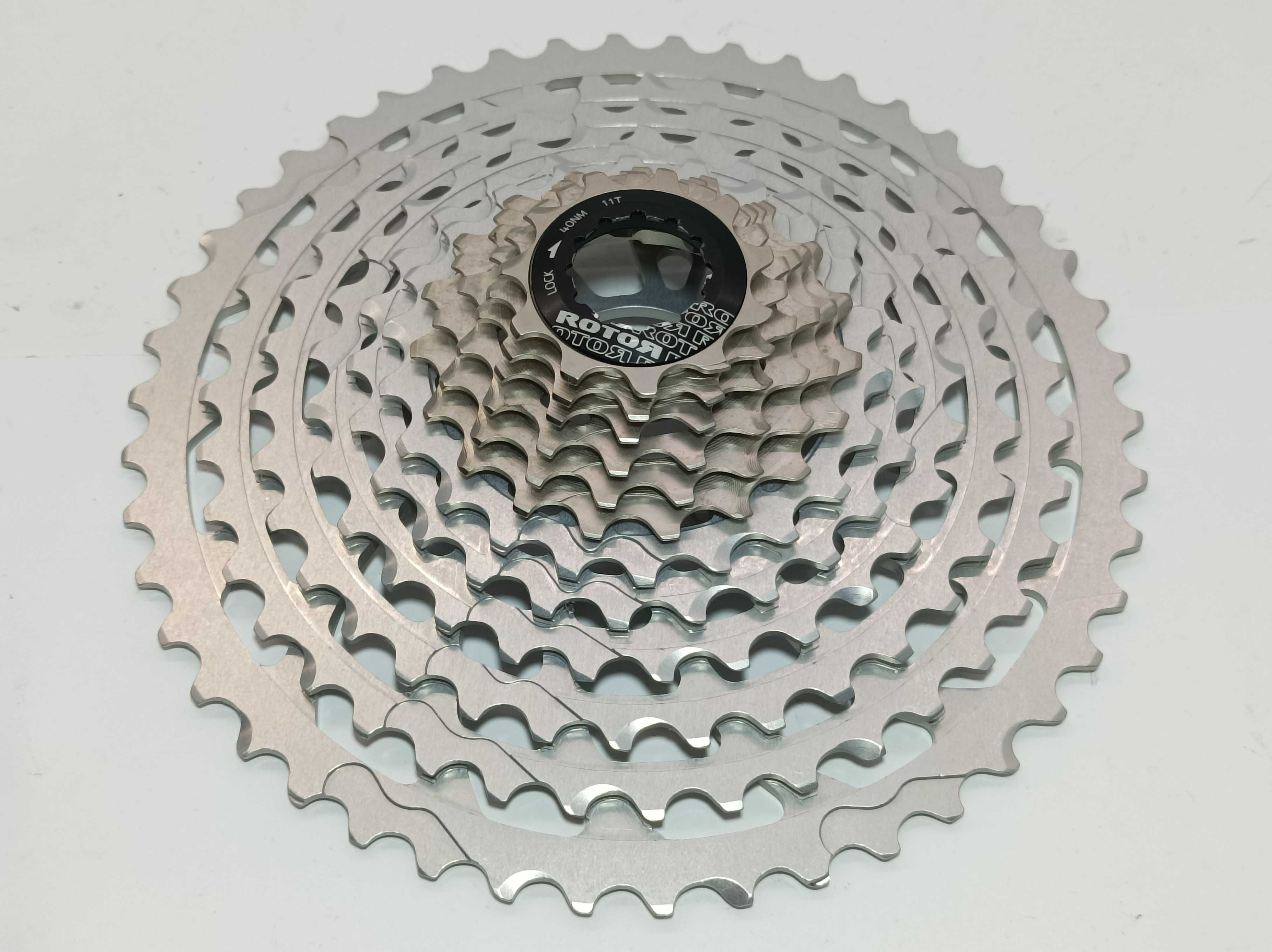 Kaseta Rotor 12s / 11-46T / 287g. Gravel / MTB