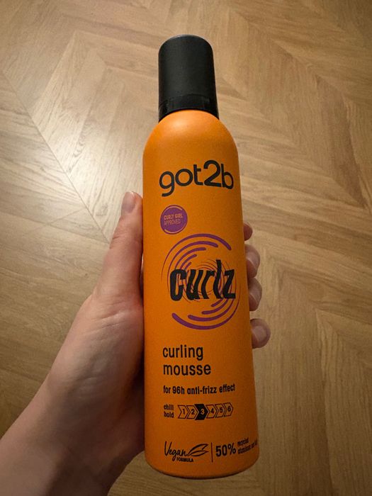 Pianka do włosów Curlz Got2b