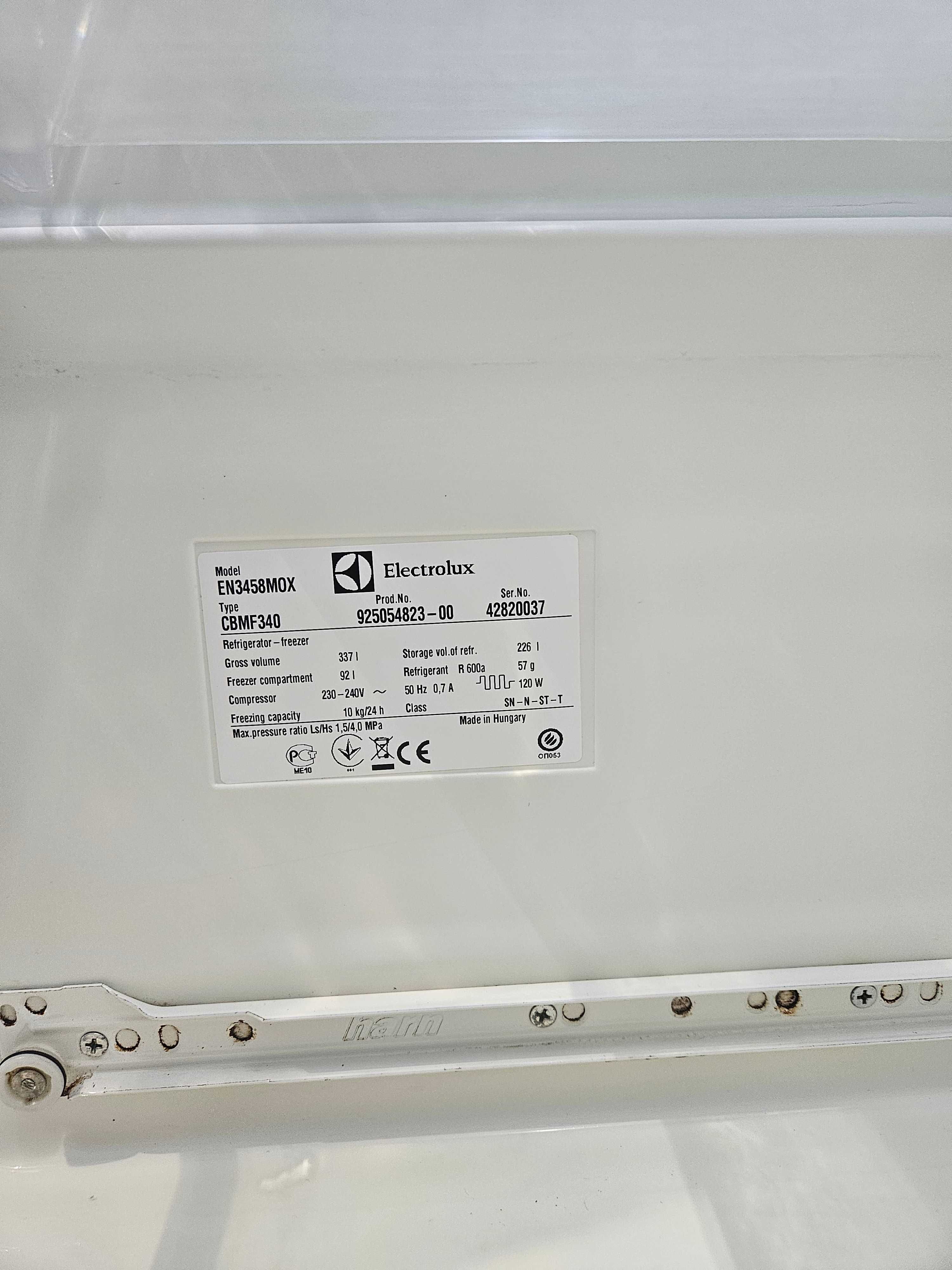 Lodówka Electrolux EN3458MOX Pełny no Frost