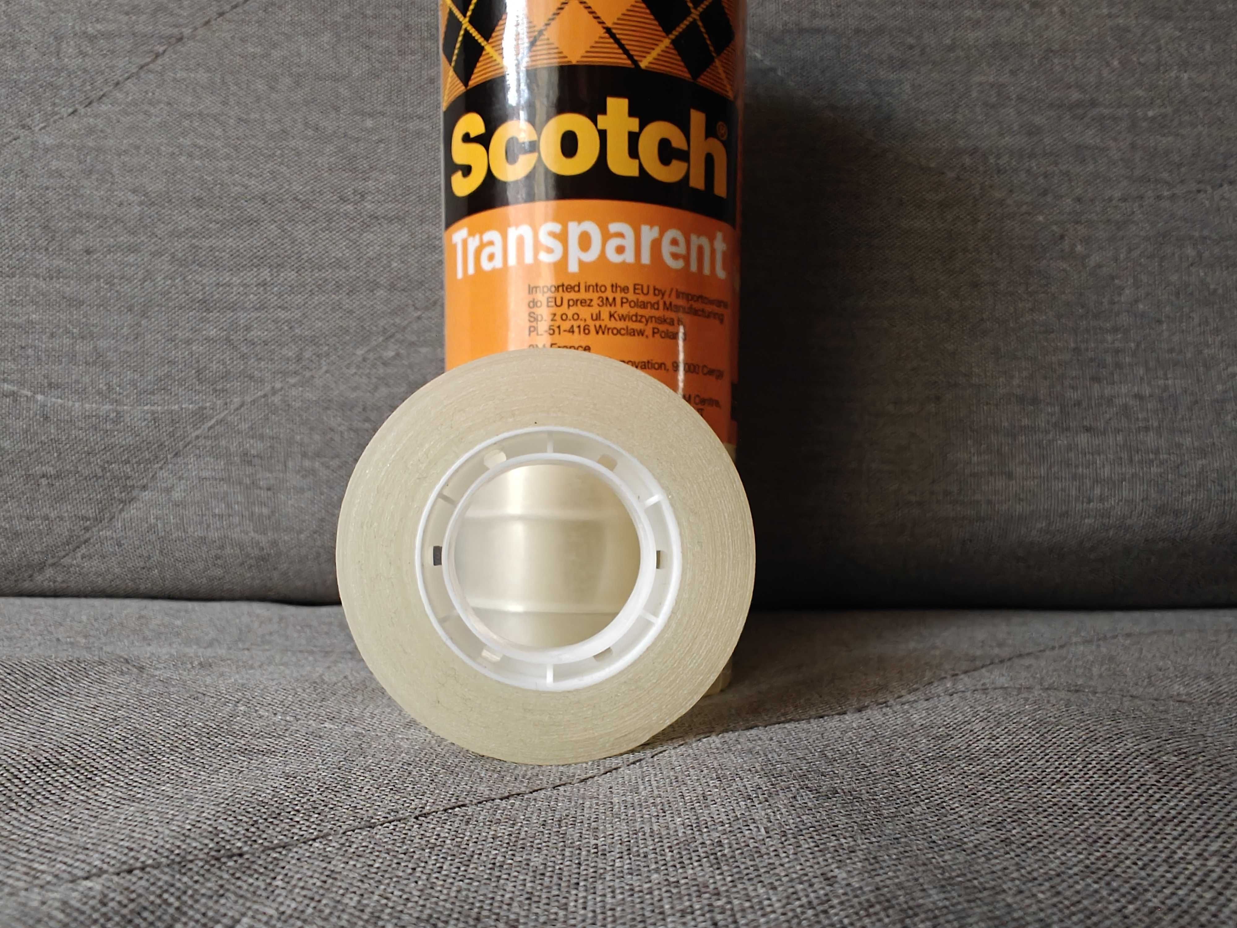Scotch taśma klejąca biurowa szkolna bezbarwna, 15mm x 33m 1 szt.