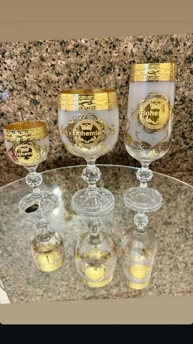 Бокалы  стаканы рюмки