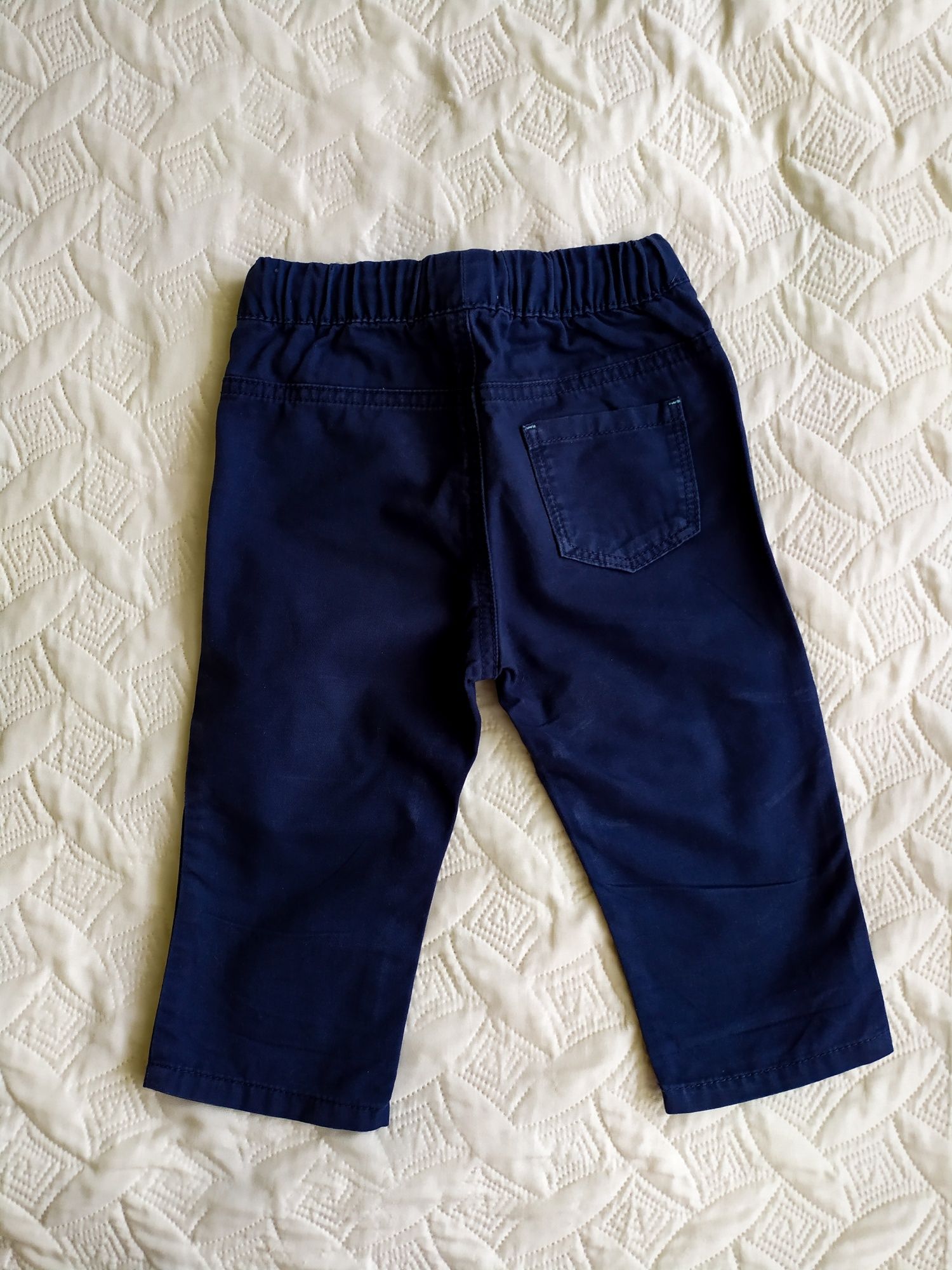 Детские коттоновые брюки штаны на мальчика р. 80-86см