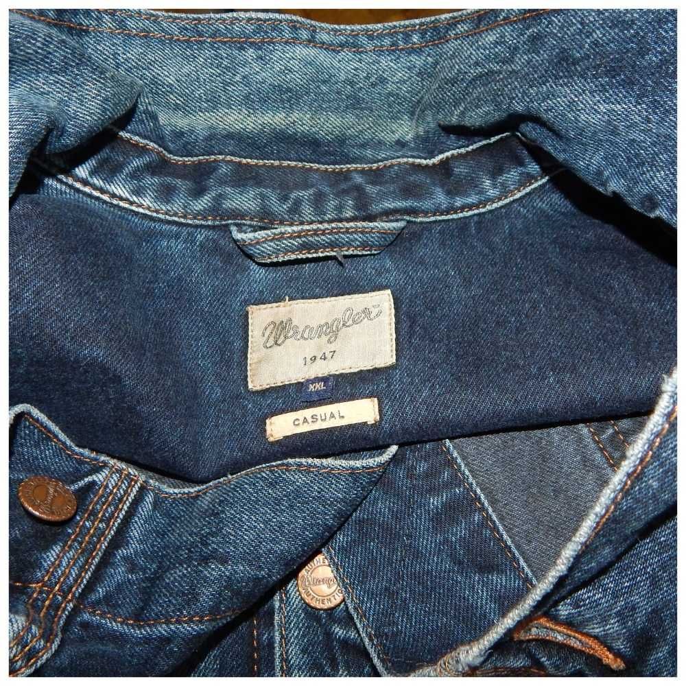 Джинсовая куртка WRANGLER Authentic JKT Denim Trucker Jacket. Size XXL