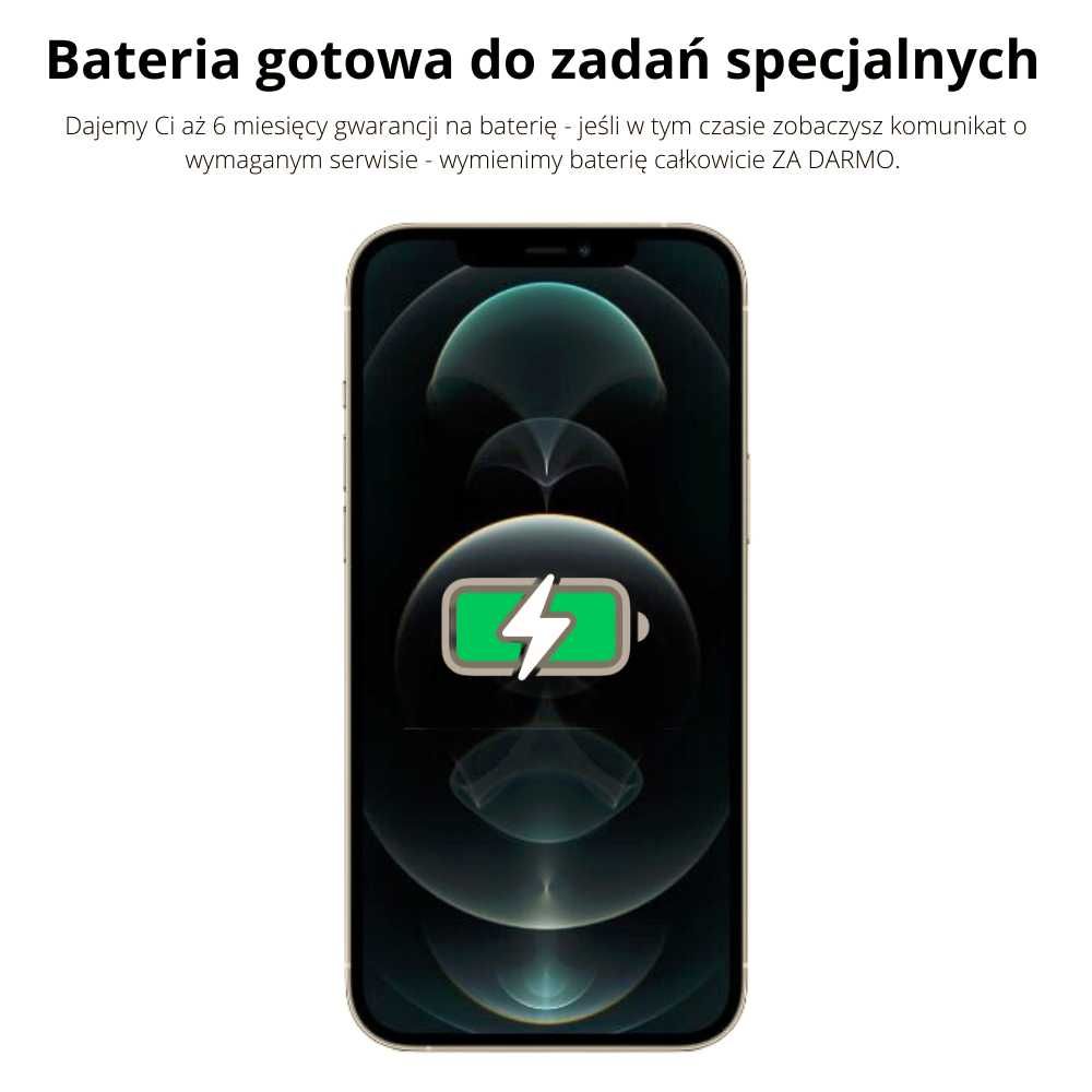 OKAZJA!!/ iPhone 12 Pro 256GB Silver ! GWARANCJA 24msc / RATY 0%