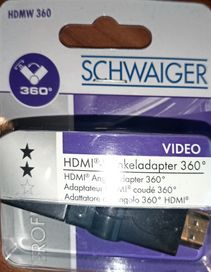 Adapter kątowy HDMI 360 (art.079)