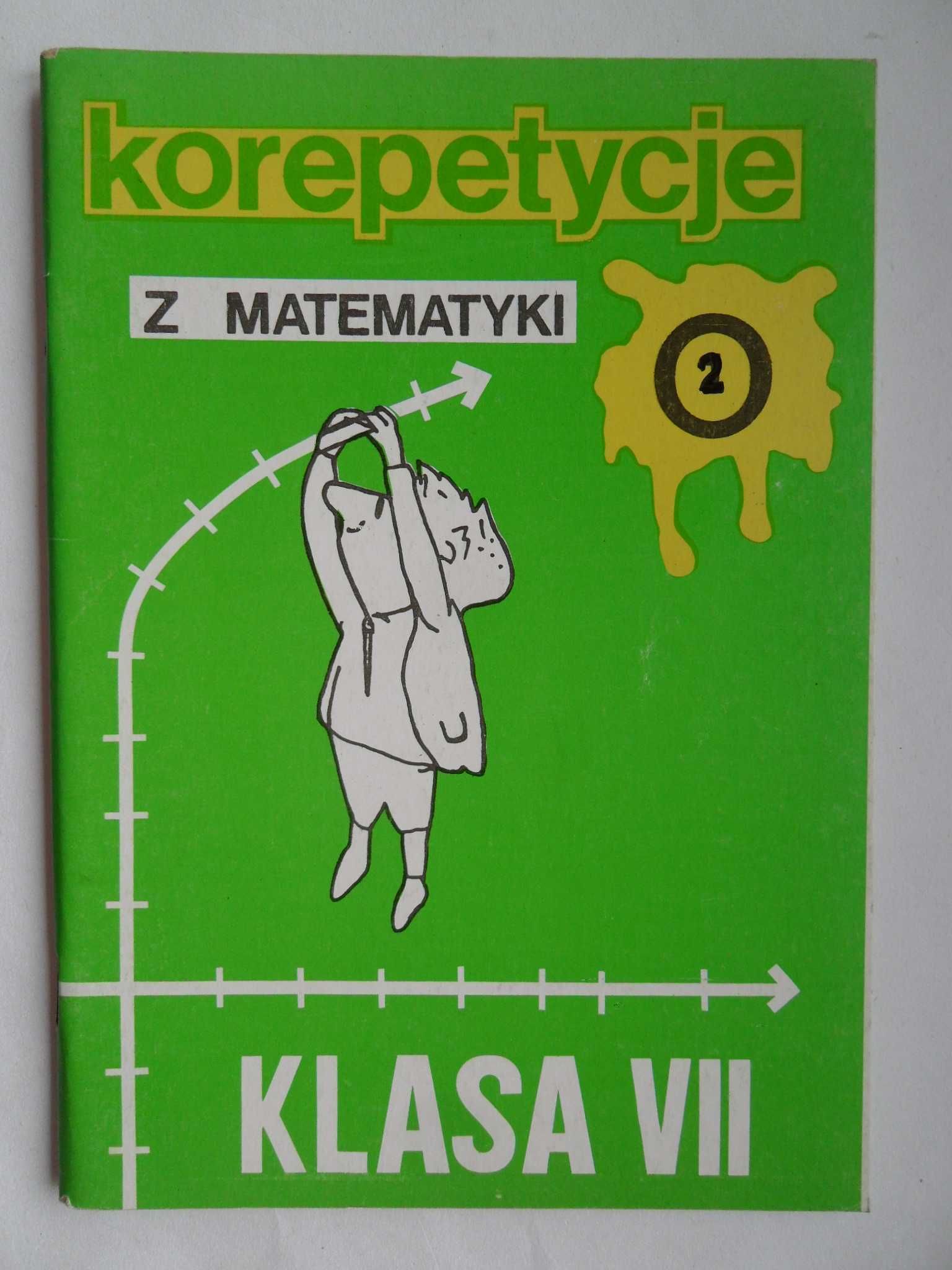 Korepetycje VI VII VIII + Egzamin z matematyki do szkół średnich 9szt