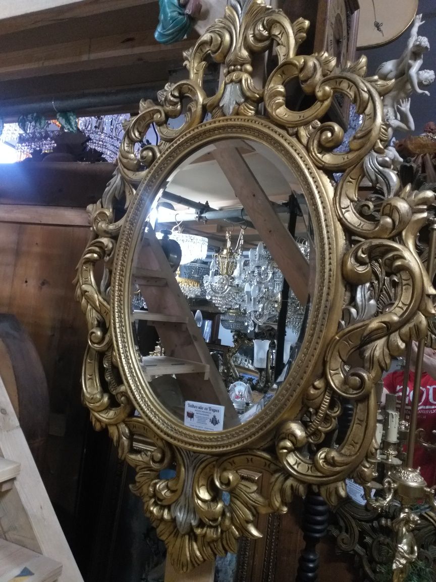Espelhos(ouro velho/Dourados)