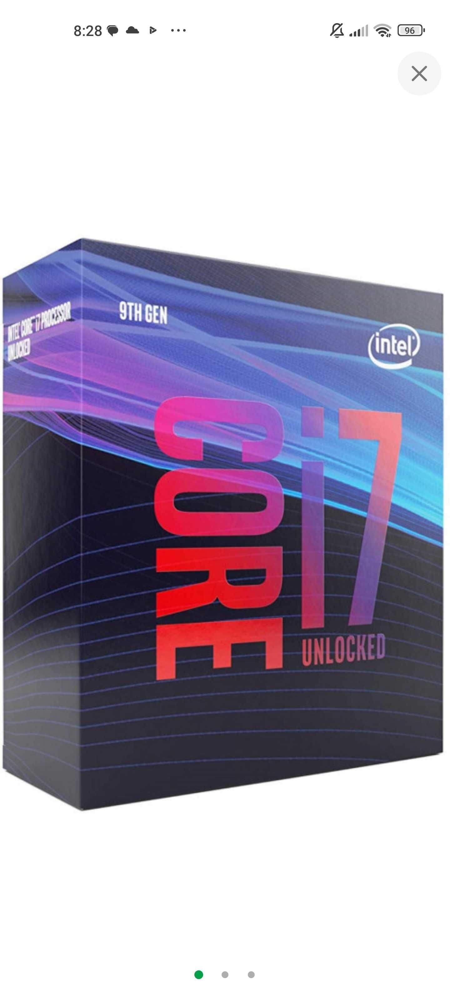 Продам процессор Intel core i7 9700k