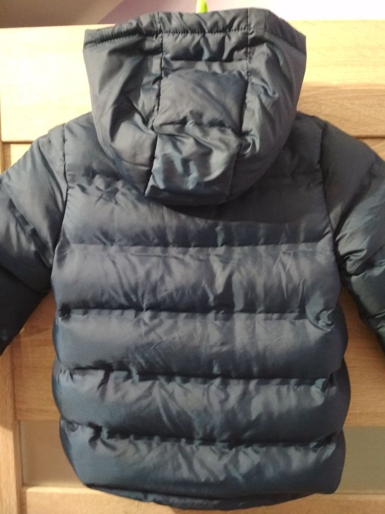 Pikowana kurtka zimowa dla chłopca