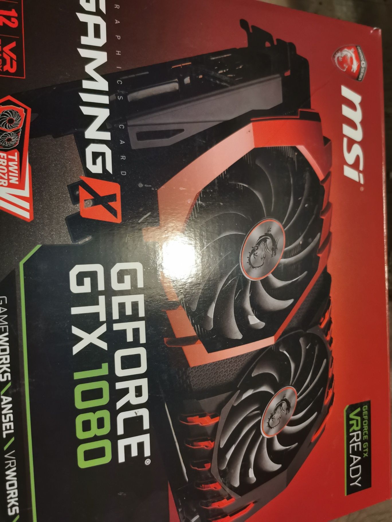 Karta graficzna MSI Geforce GTX 1080