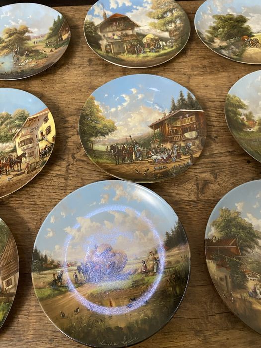 Тарелка фарфоровая Seltmann Weiden Rast Germany