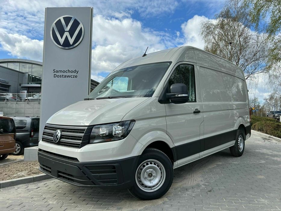 Volkswagen Crafter 35 Furgon z wysokim dachem silnik: 2,0 l EU6 SCR 140 KM / skrzynia biegów: automatyczna 8-biegowa rozstaw osi: 3640 mm