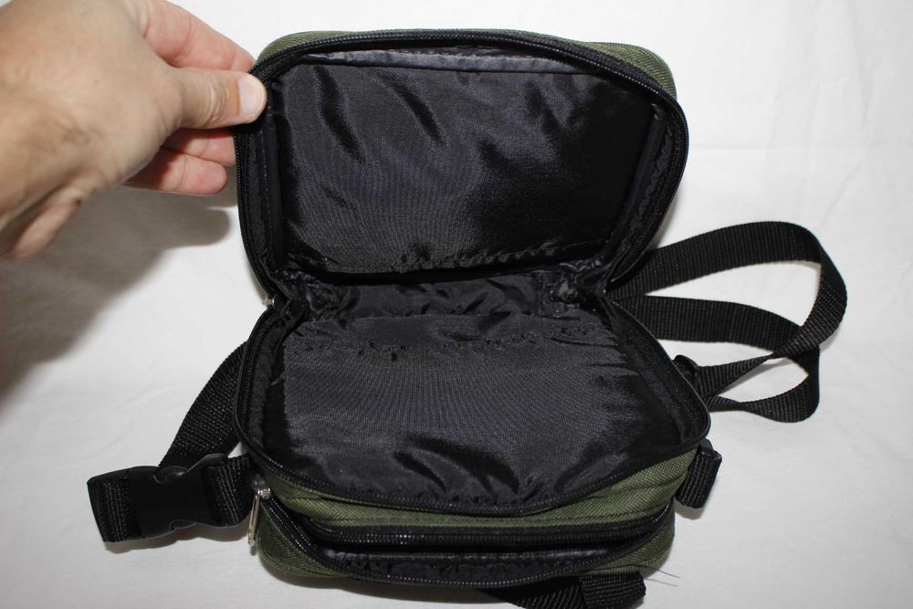 Mala de ombro / tiracolo / cintura - RUSTY - verde tropa - NOVA