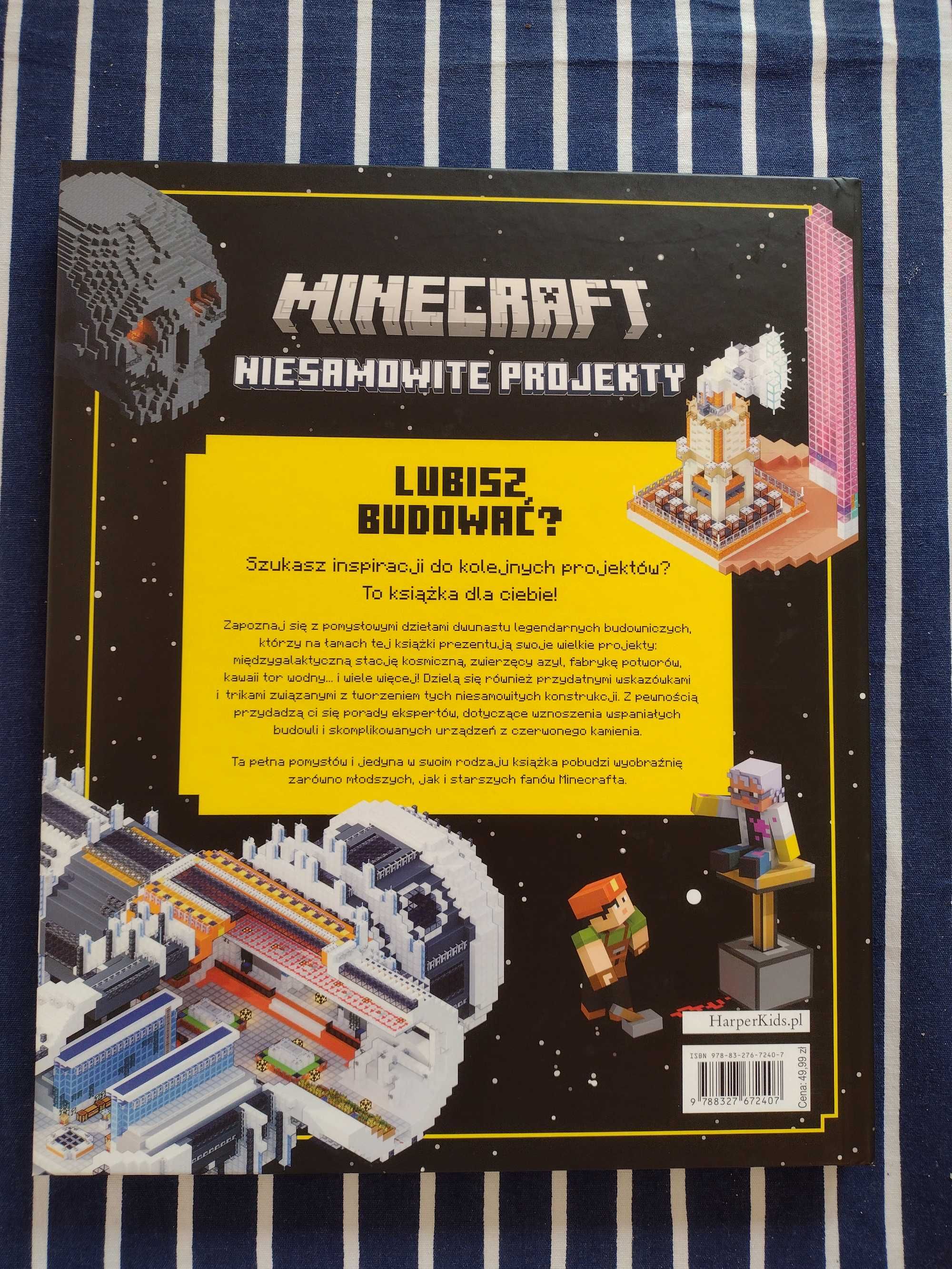 Książka pt. "Minecraft niesamowite projekty"