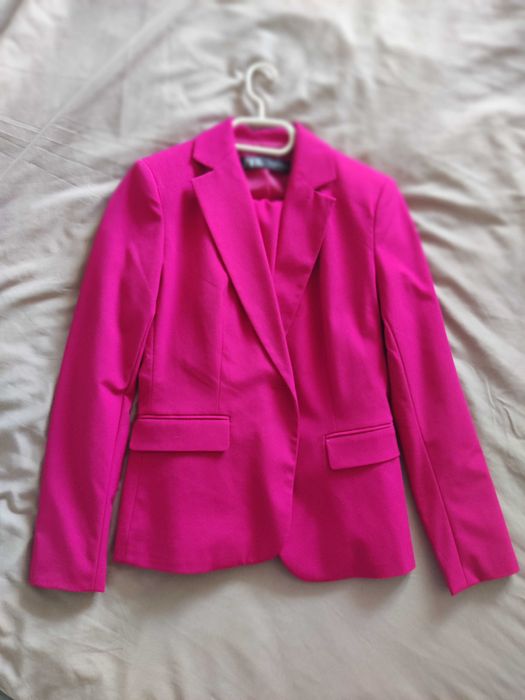 Брючний костюм фуксія