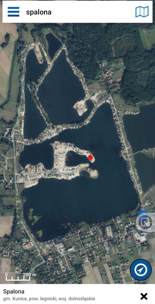 Spalona Działka Działki z prywatnym dostępem do wody