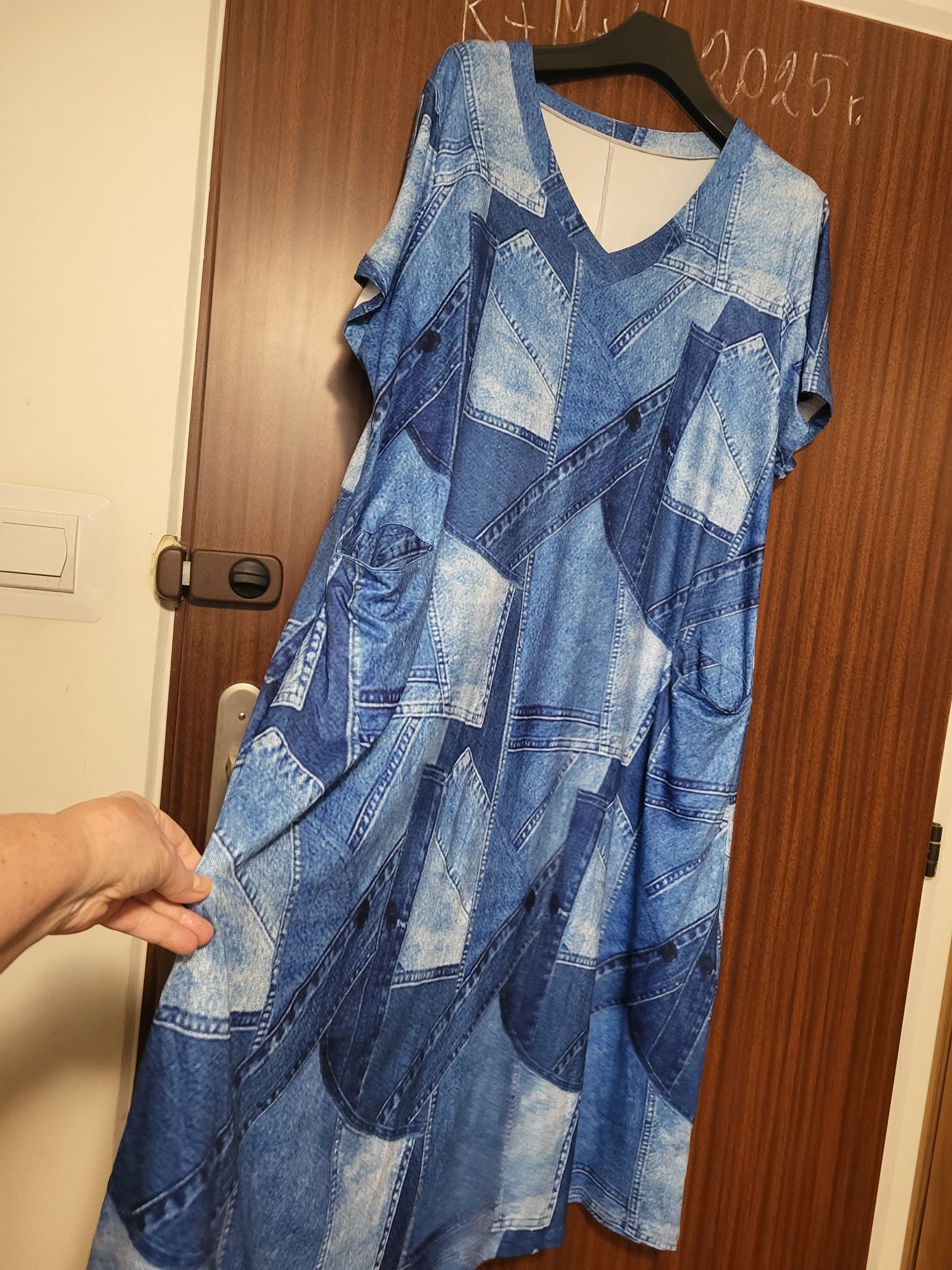 Nowa sukienka letnia stylowa plus size 52/54