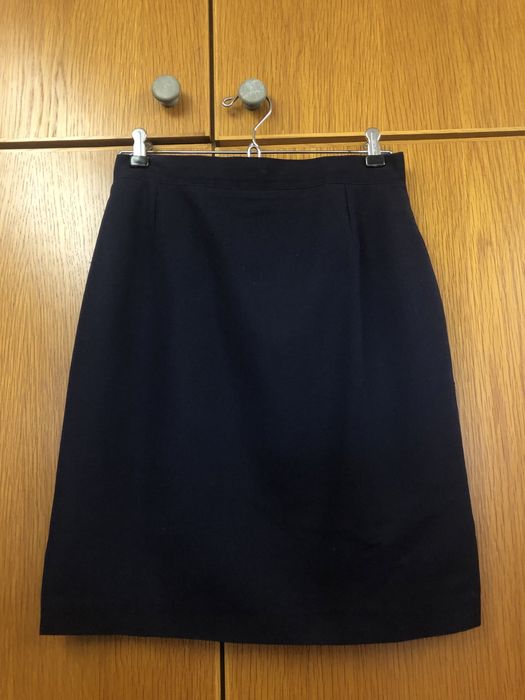 Saia azul formal