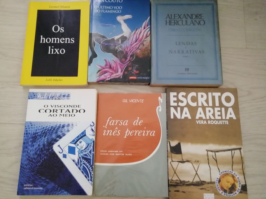 Vários livros de vários autores