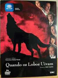 Quando Os Lobos Uivam baseado romance Moita Flores DVD cinema portuguê