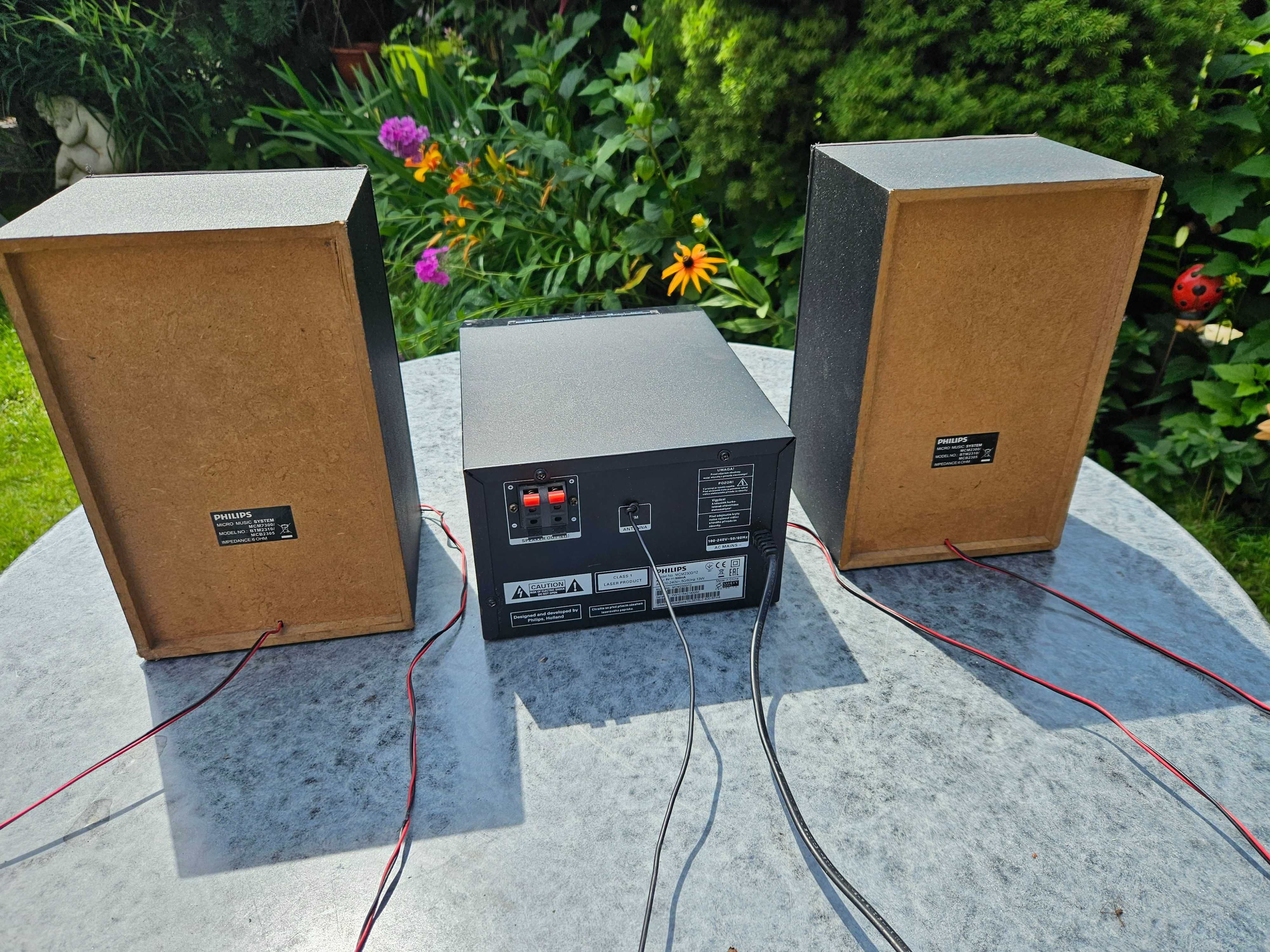 Mini wieża Philips MCM2300/12 bez pilota