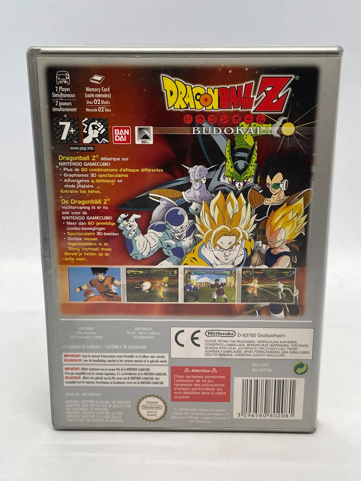 Dragonball Z Budokai Nintendo GameCube Po Angielsku
