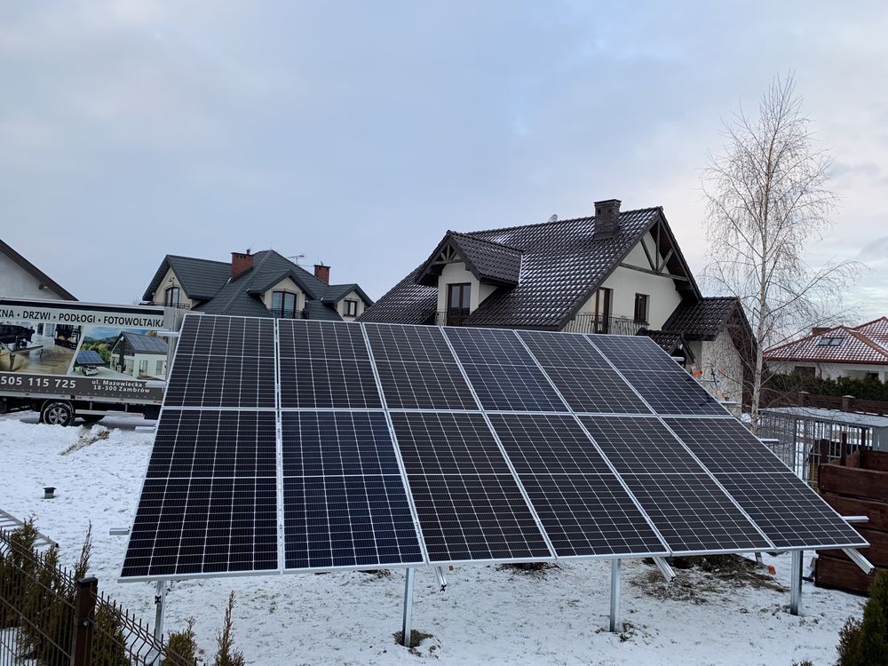 Fotowoltaika zestaw 4 kW z montażem Sofar Solar, Jinko Longi