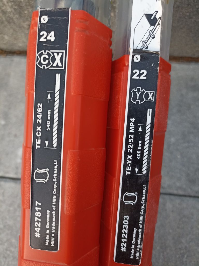 Wiertła HILTI różne