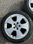 Oryginalne alufelgi Audi 17” 5x112 + OPONY et56