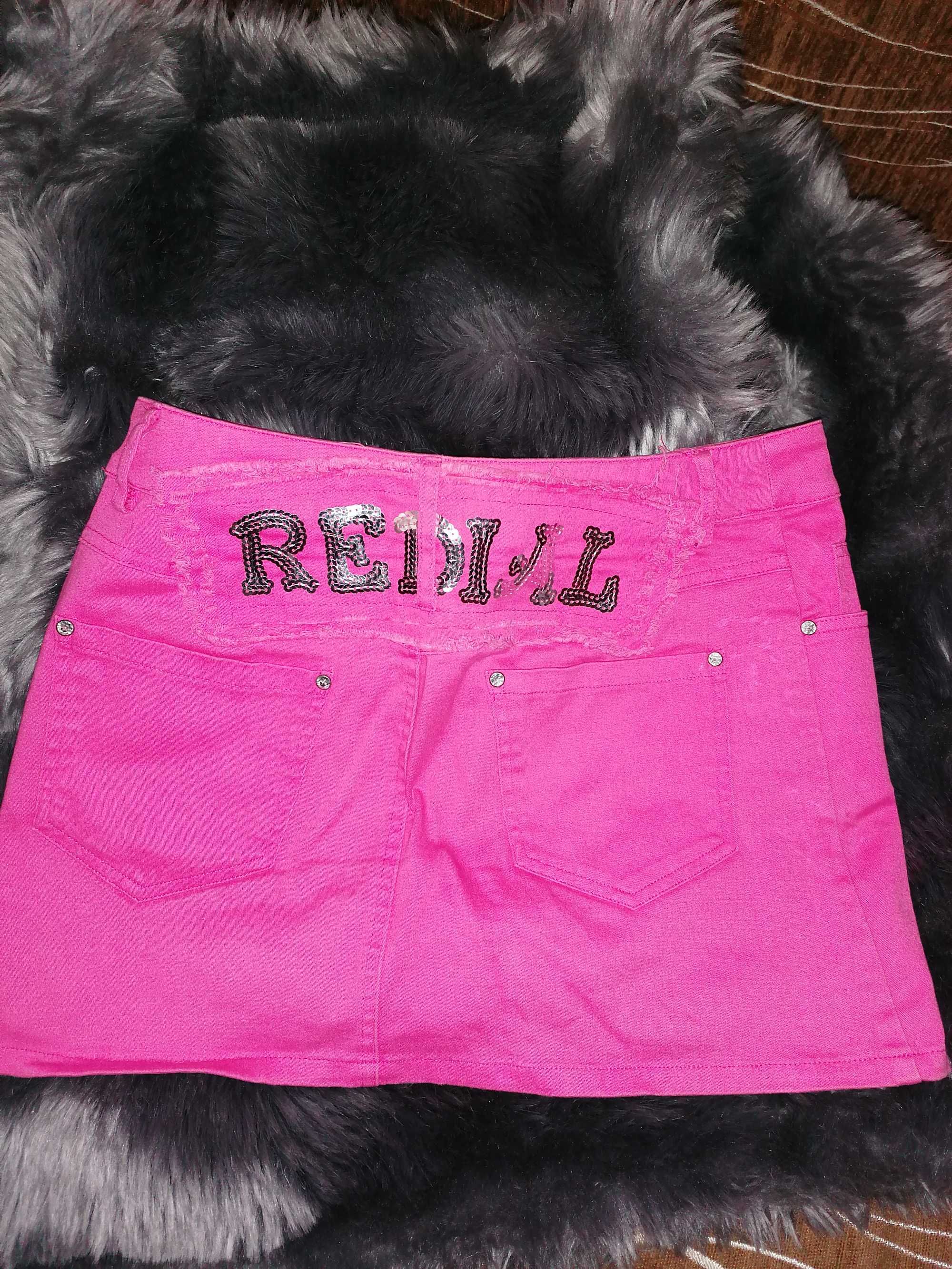Różowa mini spódnica rozmiar M