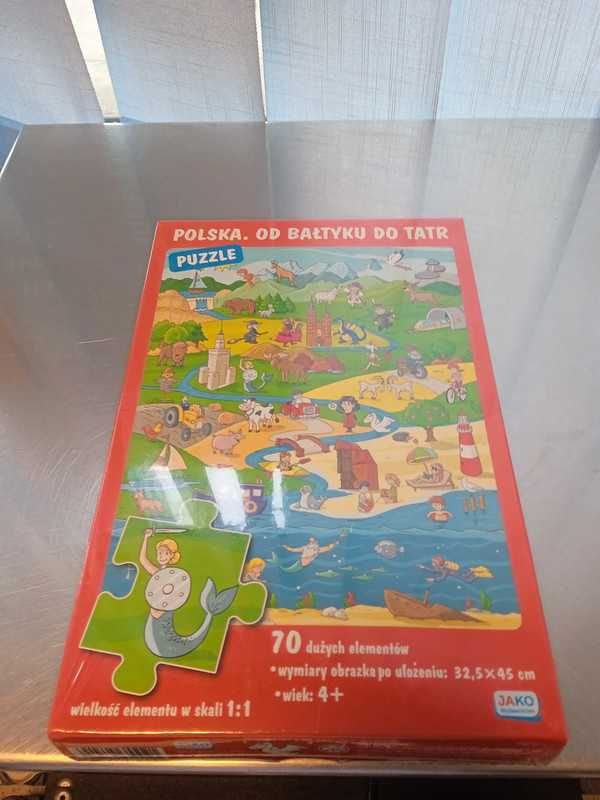 puzzle Polska od Bałtyku do Tatr
