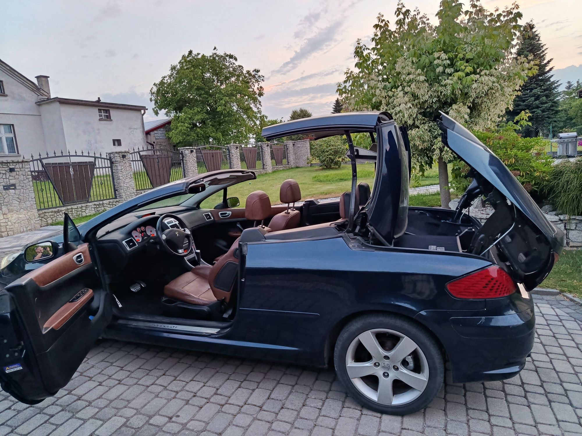 Peugeot 307cc cabrio kabrio automat 2.0