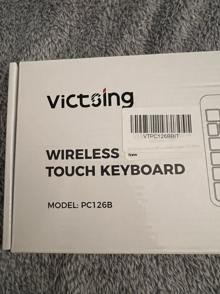 Bezprzewodowa klawiatura z touchpadem VicTsing