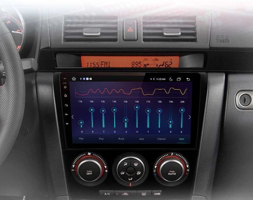 Radio nawigacja Mazda 3 bk 2004 - 2013 Android