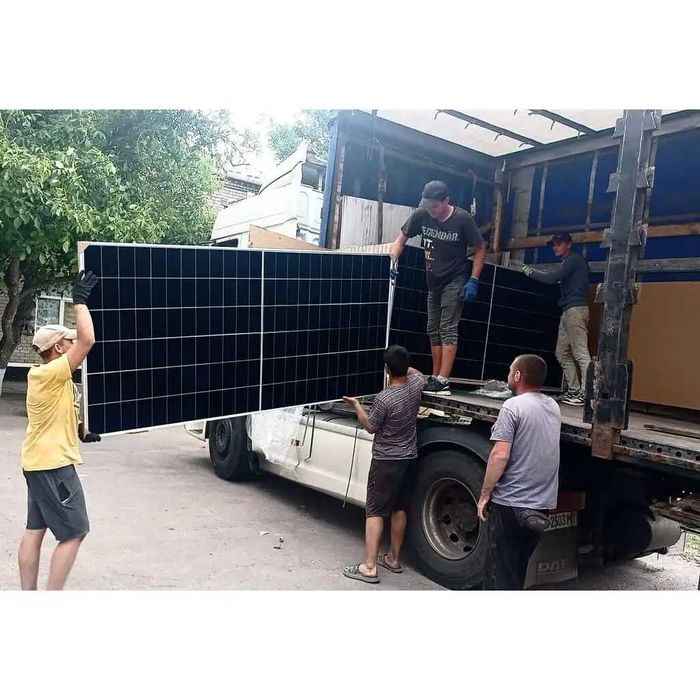 Солнечная панель Longi LR8-66НGD-615M Bifacial N-type 40В 16А 615Вт