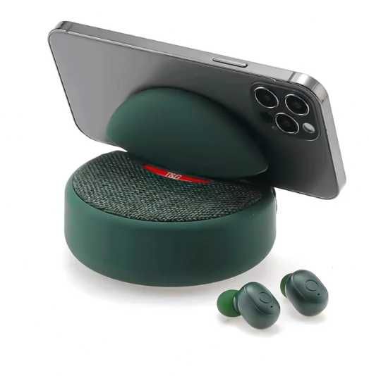 Coluna Bluetooth TG808 com headphones