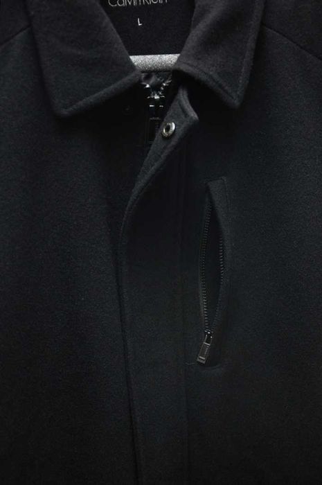 "Calvin Klein". Шерсть. Полупальто пальто. Размер L. Недорого.