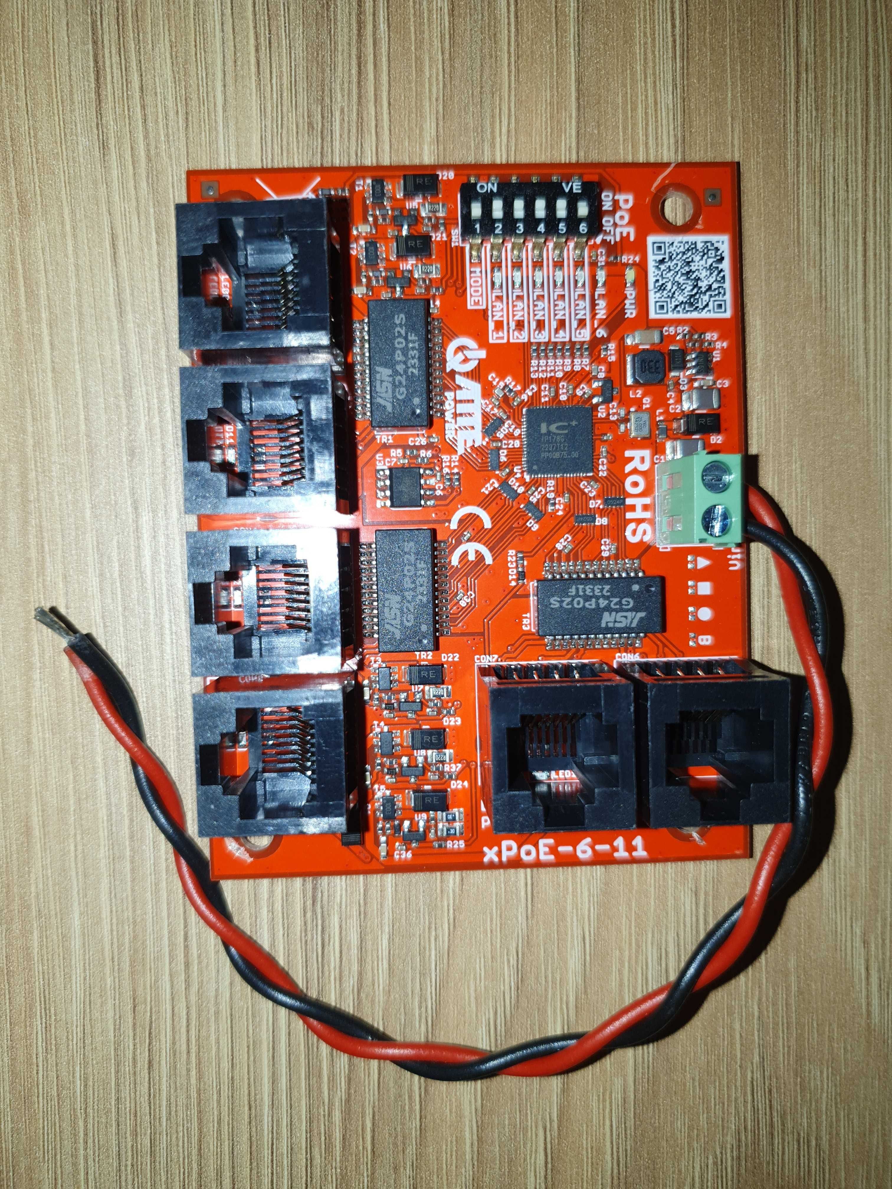 Switch PoE ATTE xPoE-6-11-OF - 5x PoE + 1x Uplink - Dostępne 2 sztuki