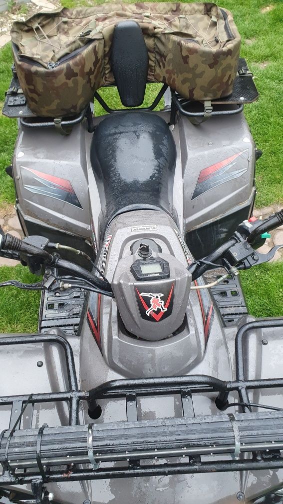 Quad 300 Dinli,  nowe opony i napęd świeży