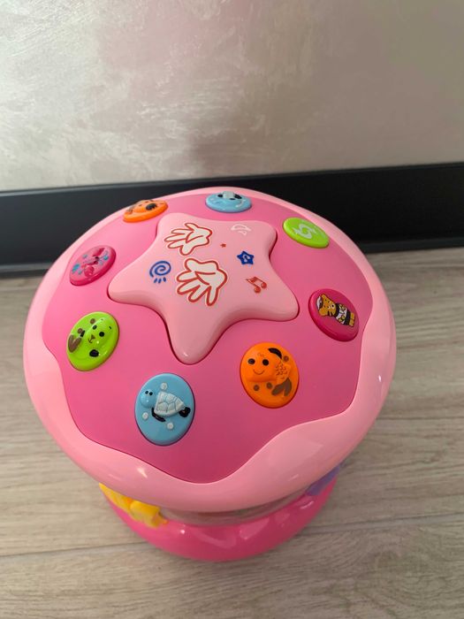 Дитяча іграшка, Нічник, проектор, музика, світло, на батарейках.