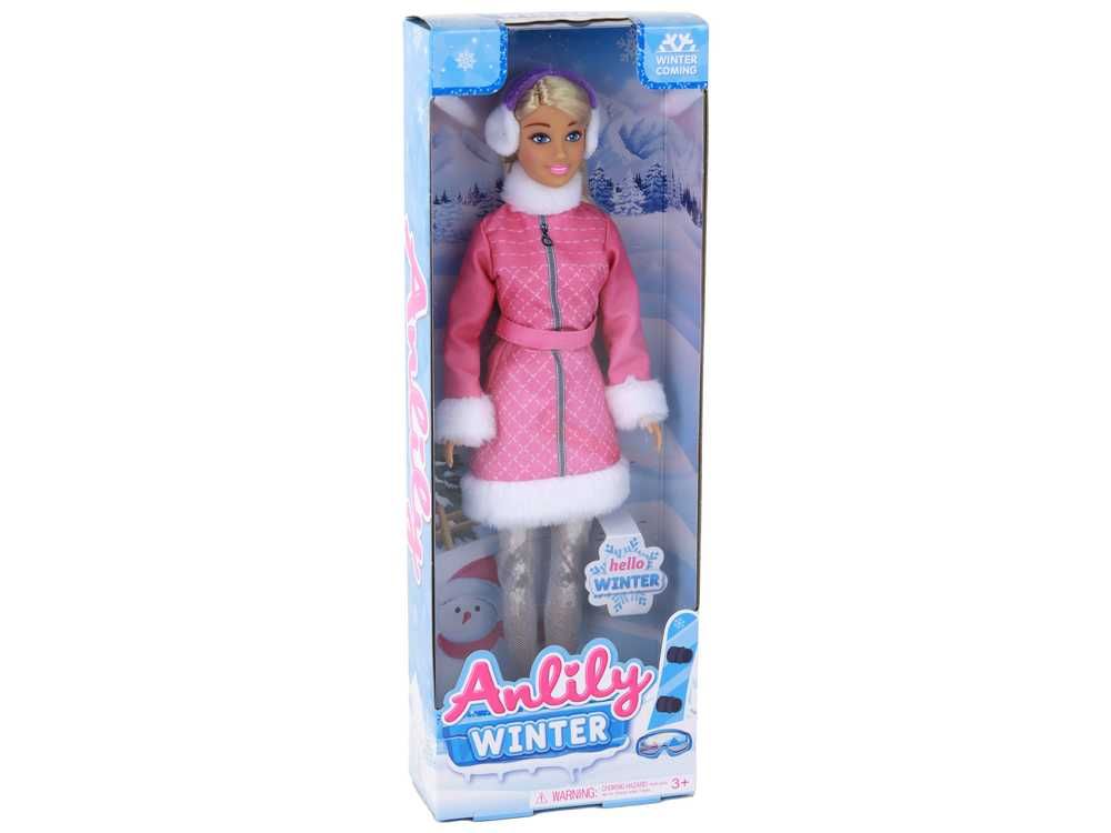 Lalka Barbie Anlily Zimowa Odsłona Śnieżna Przygoda Zima