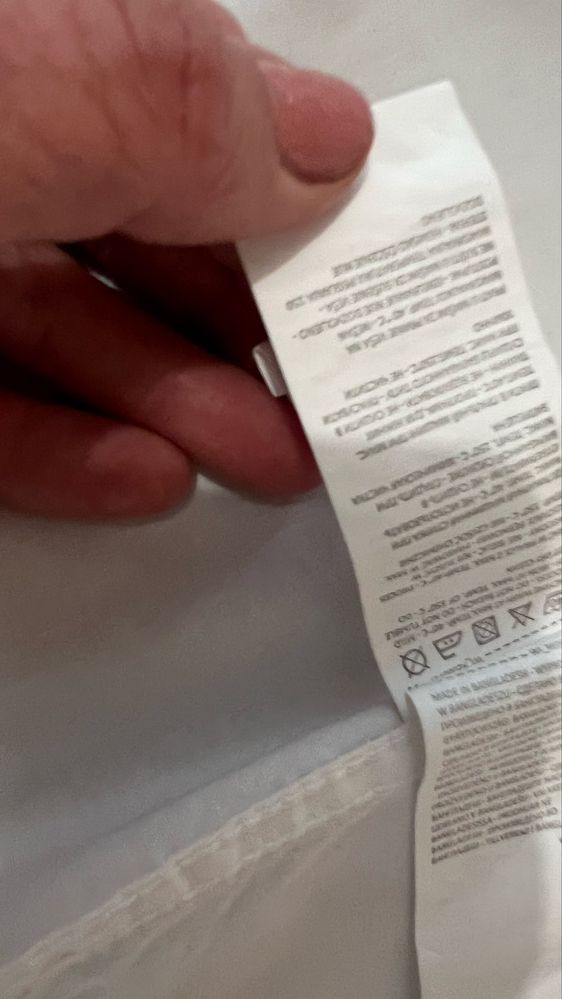 Biała Koszula galowa męska Slim fit chłopiec 170 cm