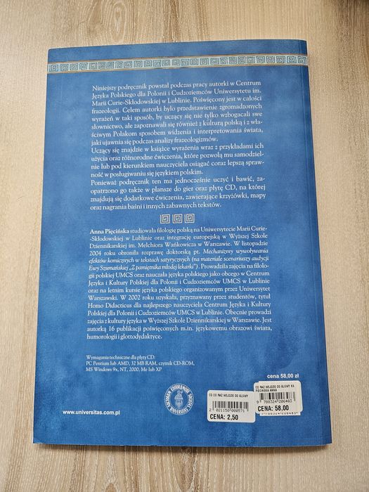 Podręcznik do nauki j. polskjego - co raz wejdzie do głowy.