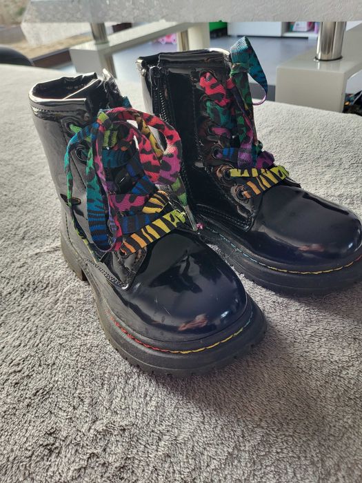 Botki ocieplane dla dziewczynki rozmiar 29